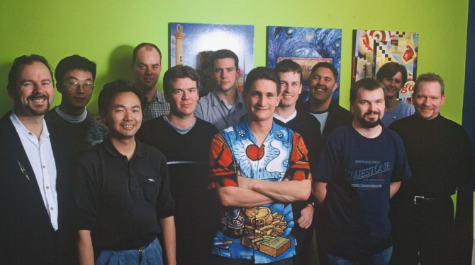 ActiveDocs Team in the early 2000s.