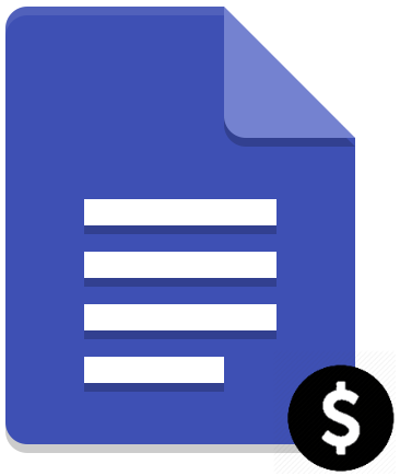 Document value icon