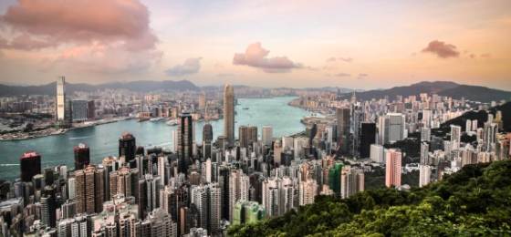 Skyline of Hong Kong