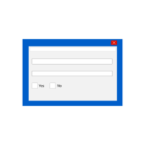 Icon of a questionnaire window