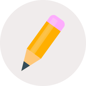 Yellow Pencil Icon