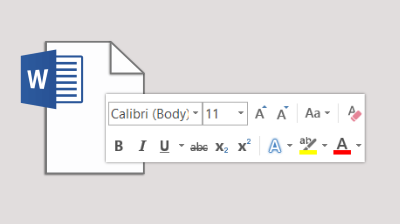 Determine document formatting