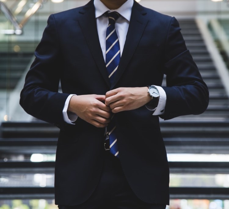 Man dressed in a fancy suit