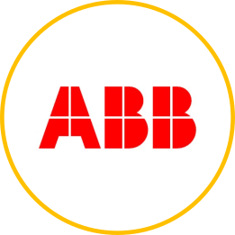 ABB logo.