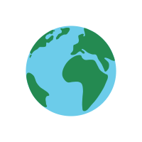 Icon of the planet Earth