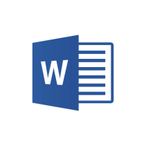 Microsoft Word Logo.